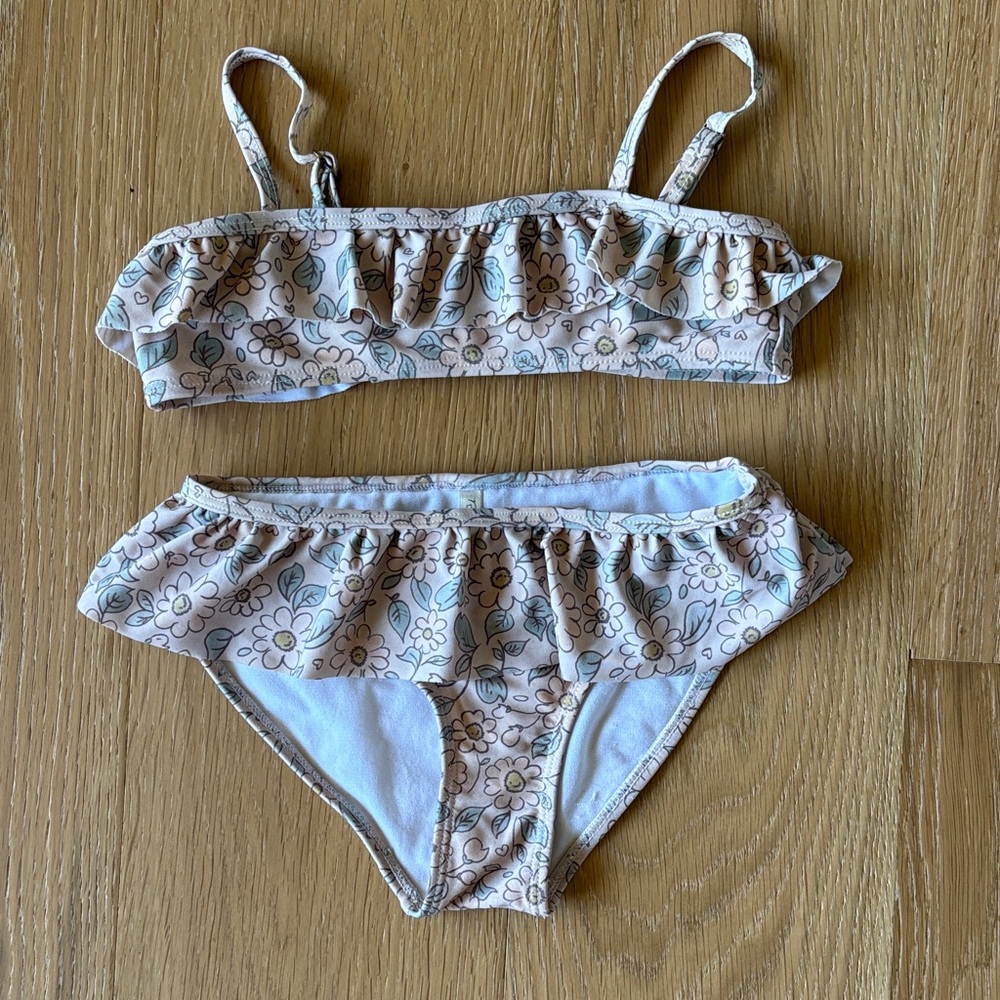 Rylee & Cru girls floral bikini